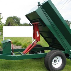 Heavy duty hydraulic dump trailer